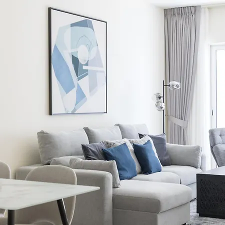High Floor Elegance,Prime Location-Close To Tram Dubai Exterior foto